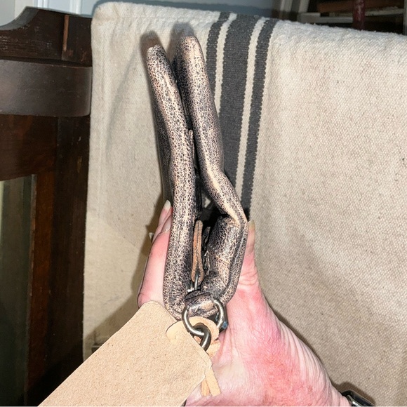 NWT Bed Stu Leather Cadence Wallet Wristlet Crossbody Bag Black Lux MSRP 175 - Picture 5 of 15